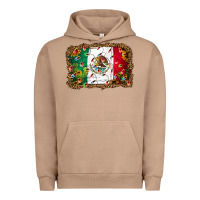 Pigment Burro Christmas lights Mexican flag Urban Hoodie - Jasminsmagicworld