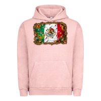 Pigment Salmon Christmas lights Mexican flag Urban Hoodie - Jasminsmagicworld
