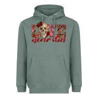 Sage love never dies skull Heavyweight Hoodie - RanaPortraitStore