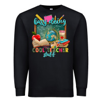 Black busy doing cool teacher stuff Premium Sweatshirt - Zillion Design Studio