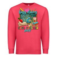 Cardinal busy doing cool teacher stuff Premium Sweatshirt - Zillion Design Studio