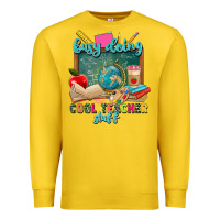 Lemon busy doing cool teacher stuff Premium Sweatshirt - Zillion Design Studio