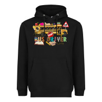 Black best bus driver ever Heavyweight Hoodie - texasbilliewilder