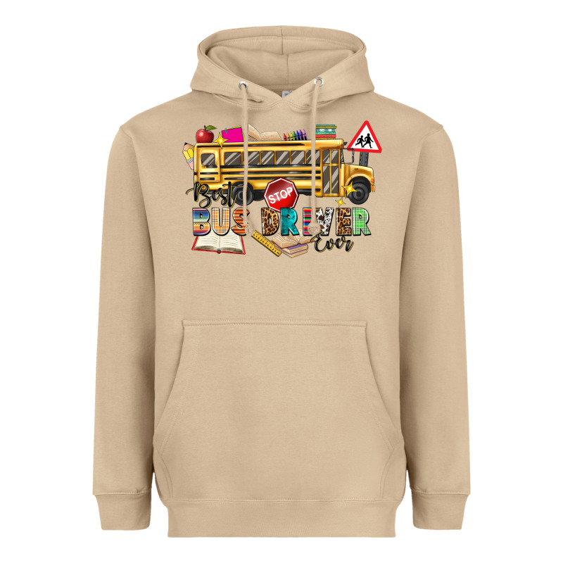 Best Bus Driver Ever Heavyweight Hoodie by texasbilliewilder | Teevron