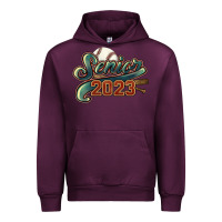 Mauve Wine senior 2023 baseball Urban Hoodie - NancyCooperArtShop