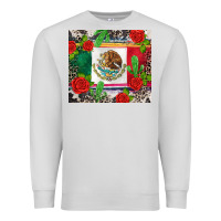 Dove Grey mexican flag Premium Sweatshirt - CTS Tumbler Store
