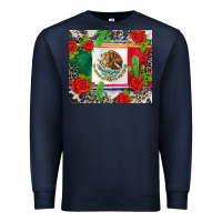 Navy mexican flag Premium Sweatshirt - CTS Tumbler Store