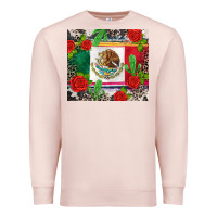 Pale Pink mexican flag Premium Sweatshirt - CTS Tumbler Store