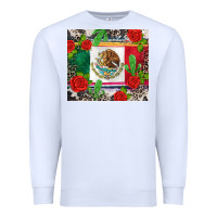 White mexican flag Premium Sweatshirt - CTS Tumbler Store