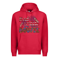 Cardinal red white boujee Premium Hoodie - Artiststas