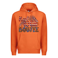 Carrot red white boujee Premium Hoodie - Artiststas