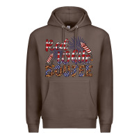 Coffee red white boujee Premium Hoodie - Artiststas