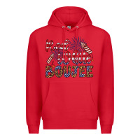 Red red white boujee Premium Hoodie - Artiststas