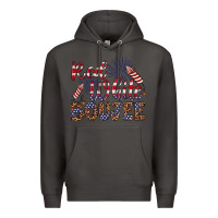 Smoke red white boujee Premium Hoodie - Artiststas