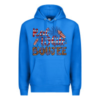 True Royal red white boujee Premium Hoodie - Artiststas