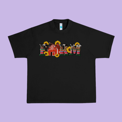 Western Farm Urban Heavy Tee Designed By Artiststas