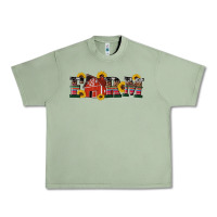 Oil Green western farm Urban Heavy Tee - Artiststas