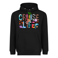 Black cruise life Heavyweight Hoodie - Zillion Design Studio