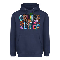 Navy cruise life Heavyweight Hoodie - Zillion Design Studio