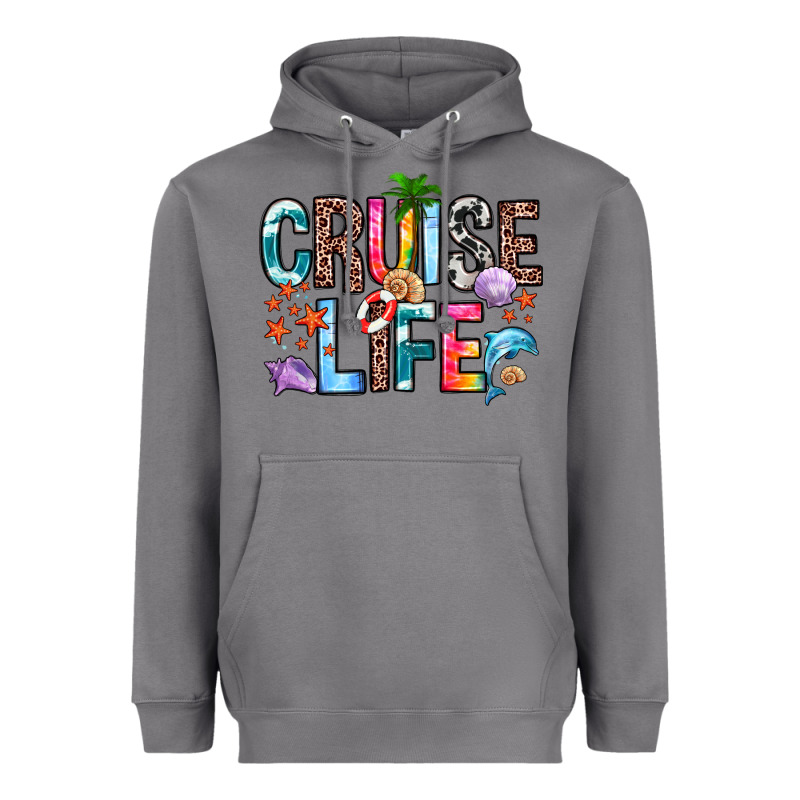 Cruise Life Heavyweight Hoodie by Zillion Design Studio | Teevron