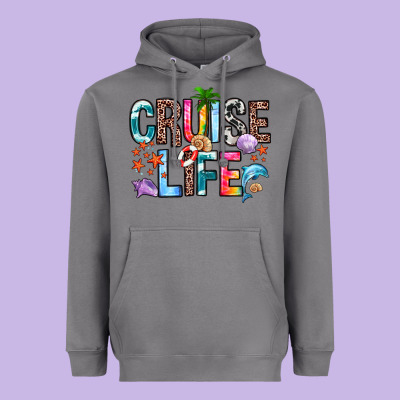 Cruise Life Heavyweight Hoodie Designed By Zillion Design Studio