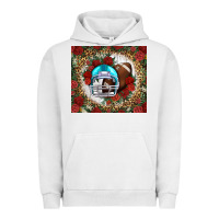 Pigment Lunar Rock american football helmet and leopard Urban Hoodie - NancyCooperArtShop
