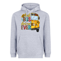 Heather Grey best bus driver ever Heavyweight Hoodie - texasbilliewilder