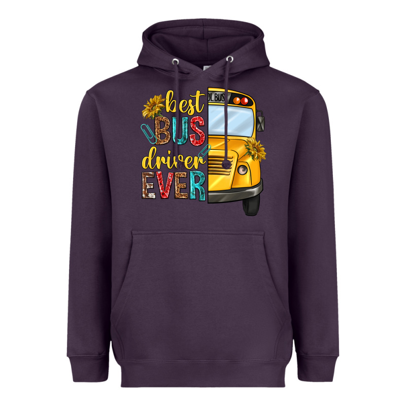 Best Bus Driver Ever Heavyweight Hoodie by texasbilliewilder | Teevron