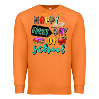 Carrot happy first day of school Premium Sweatshirt - Zillion Design Studio