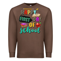 Chestnut happy first day of school Premium Sweatshirt - Zillion Design Studio