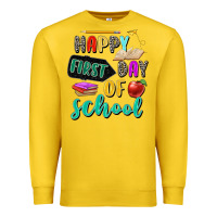 Lemon happy first day of school Premium Sweatshirt - Zillion Design Studio