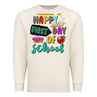 Sandshell happy first day of school Premium Sweatshirt - Zillion Design Studio