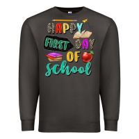 Smoke happy first day of school Premium Sweatshirt - Zillion Design Studio