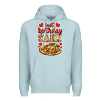 Blue Mist best birthday cake pizza Premium Hoodie - AdoDesignShop