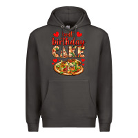 Smoke best birthday cake pizza Premium Hoodie - AdoDesignShop