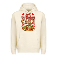 Tofu best birthday cake pizza Premium Hoodie - AdoDesignShop