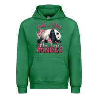 Emerald just a girl who loves pandas Urban Hoodie - LillyAllenDesigns