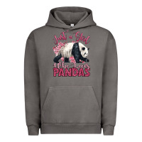 Pigment Tornado just a girl who loves pandas Urban Hoodie - LillyAllenDesigns