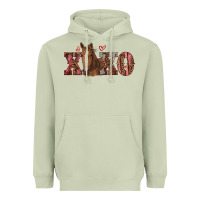 Matcha xoxo horse Heavyweight Hoodie - RanaPortraitStore