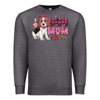 Charcoal Heather dog mom Premium Sweatshirt - Zillion Design Studio
