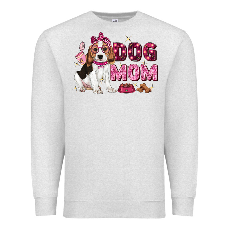 Dog Mom Premium Sweatshirt by Zillion Design Studio | Teevron