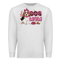 Oatmeal Heather dog mom Premium Sweatshirt - Zillion Design Studio