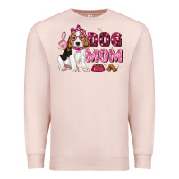 Pale Pink dog mom Premium Sweatshirt - Zillion Design Studio