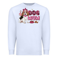 White dog mom Premium Sweatshirt - Zillion Design Studio