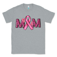 Heather Grey cancer ribbon mom Classic Tee - RanaPortraitStore