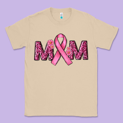 Cancer Ribbon Mom Classic Tee Designed By Ranaportraitstore