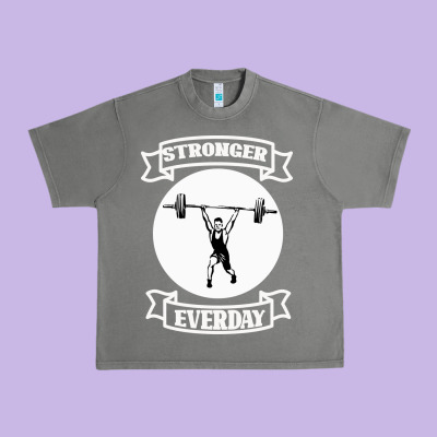 Stronger Everday Urban Heavy Tee Designed By Bettercallsaul