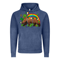 Vintage Denim st patricks bear ado Vintage Hoodie - AdoDesignShop