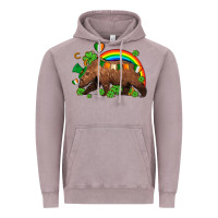 Vintage Zinc st patricks bear ado Vintage Hoodie - AdoDesignShop