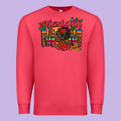 Mexican Mom Premium Sweatshirt Designed By Cts Tumbler Store